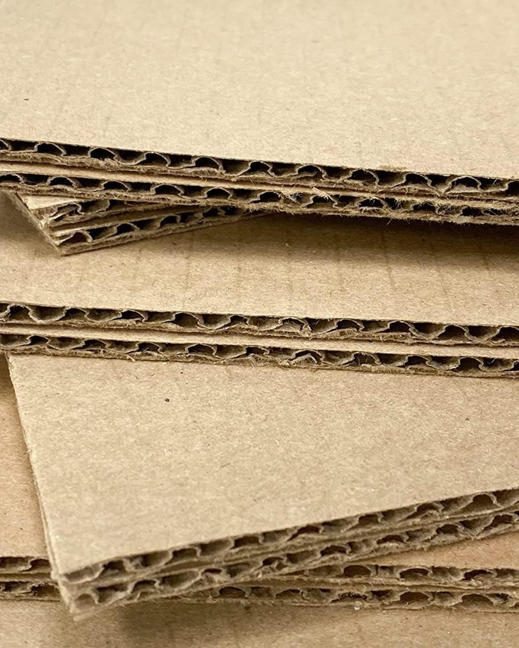 200 5X7 Cardboard Corrugated Pads Inserts Filler Sheet 5 X 7 Cardboard Corrugate