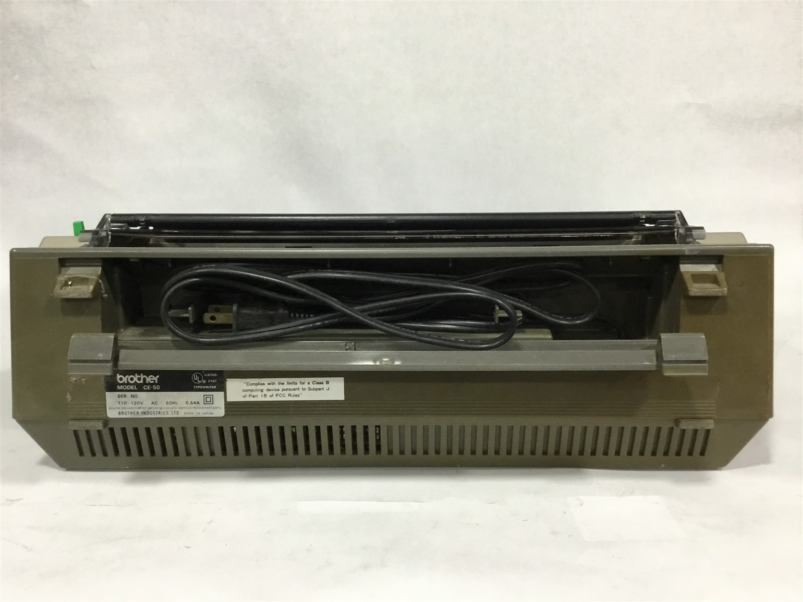 Brother Correctronic 50 CE-50 Electronic Typewriter w/Cover – Tested READ