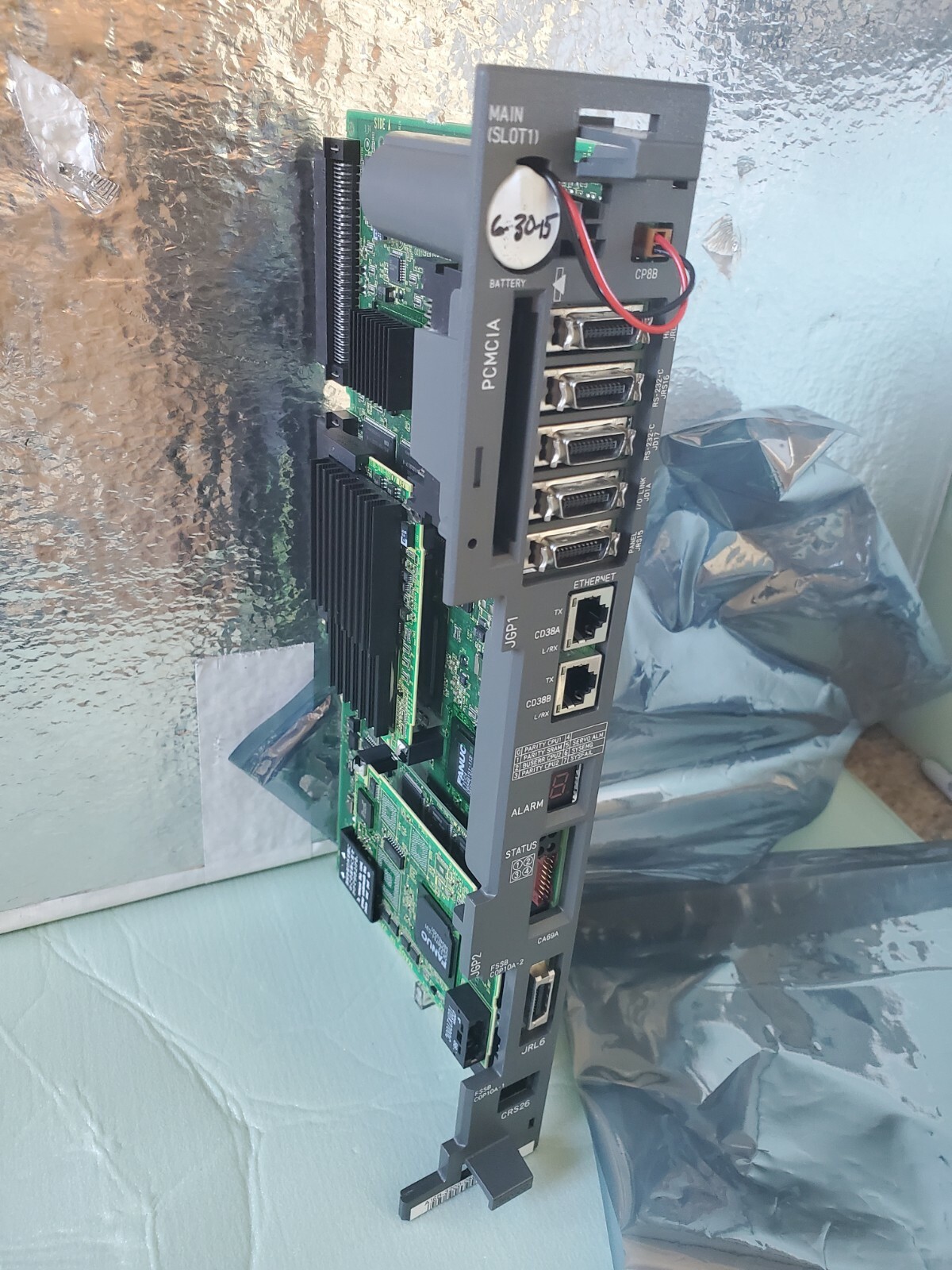 Fanuc Control Board A16B-3200-0600 09B A20B- 3400-002 08A