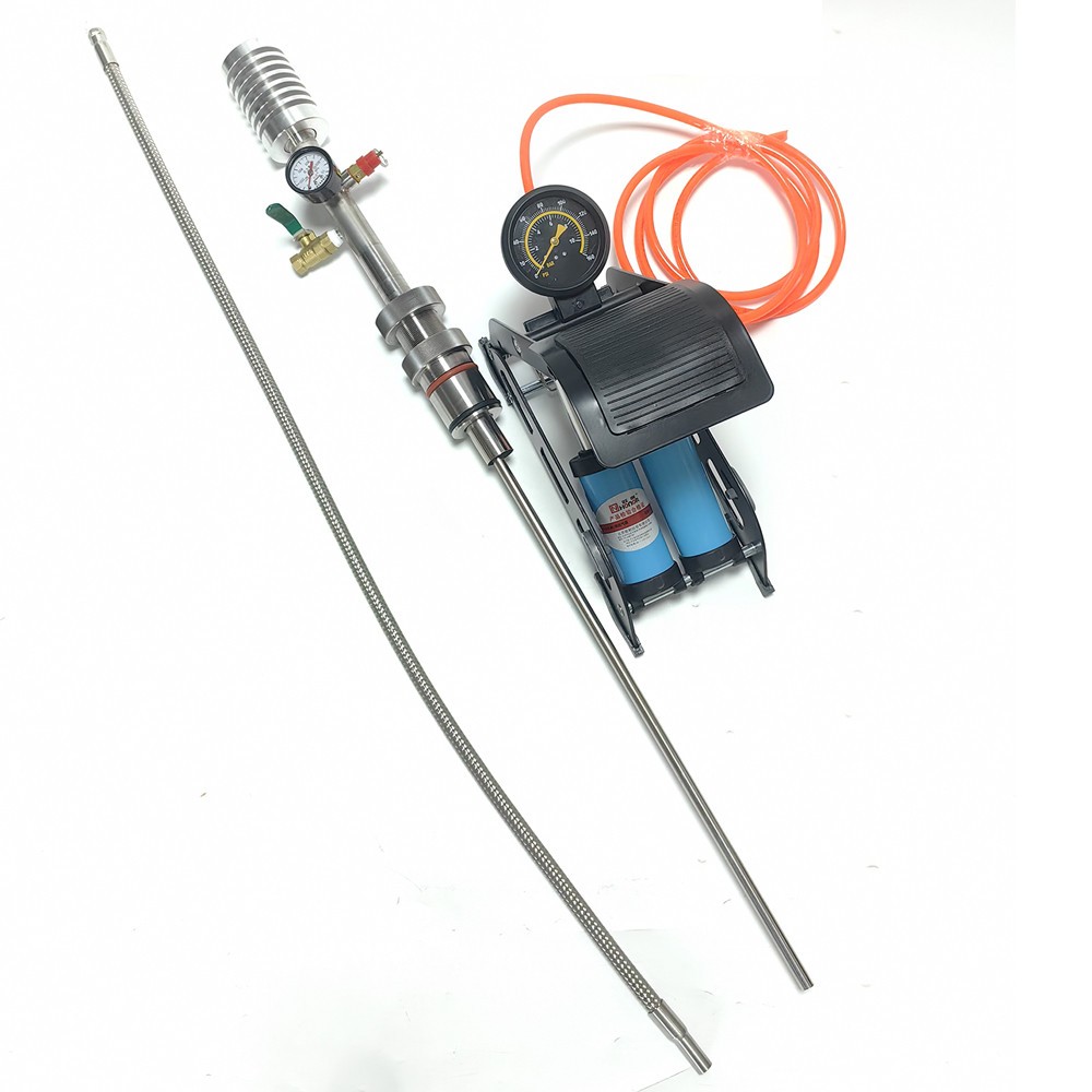 Pedal Type Liquid Nitrogen Pump Cryogenic Pump LN2 Tank Foot Pump 50mm Caliber