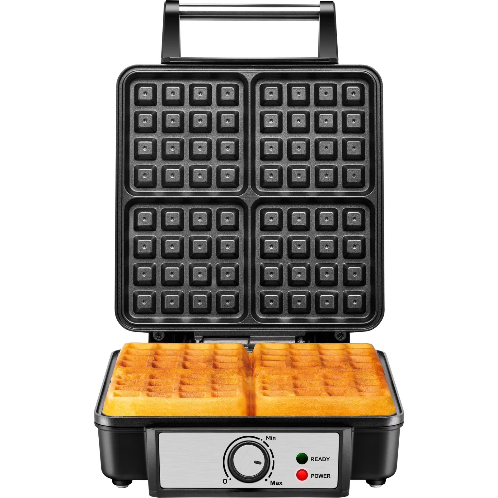 Chefman 4 Slice Belgian Waffle Maker w/ Adjustable Temperature (OpenBox)