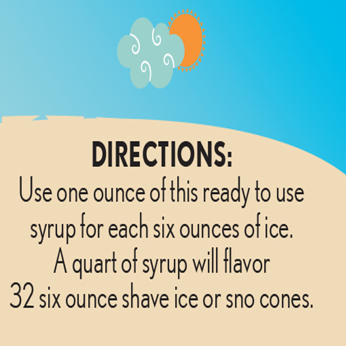 Hypothermias BLUE BUBBLE GUM Flavor Syrup 🍧 Snow Cone machine Shaved Ice QUART