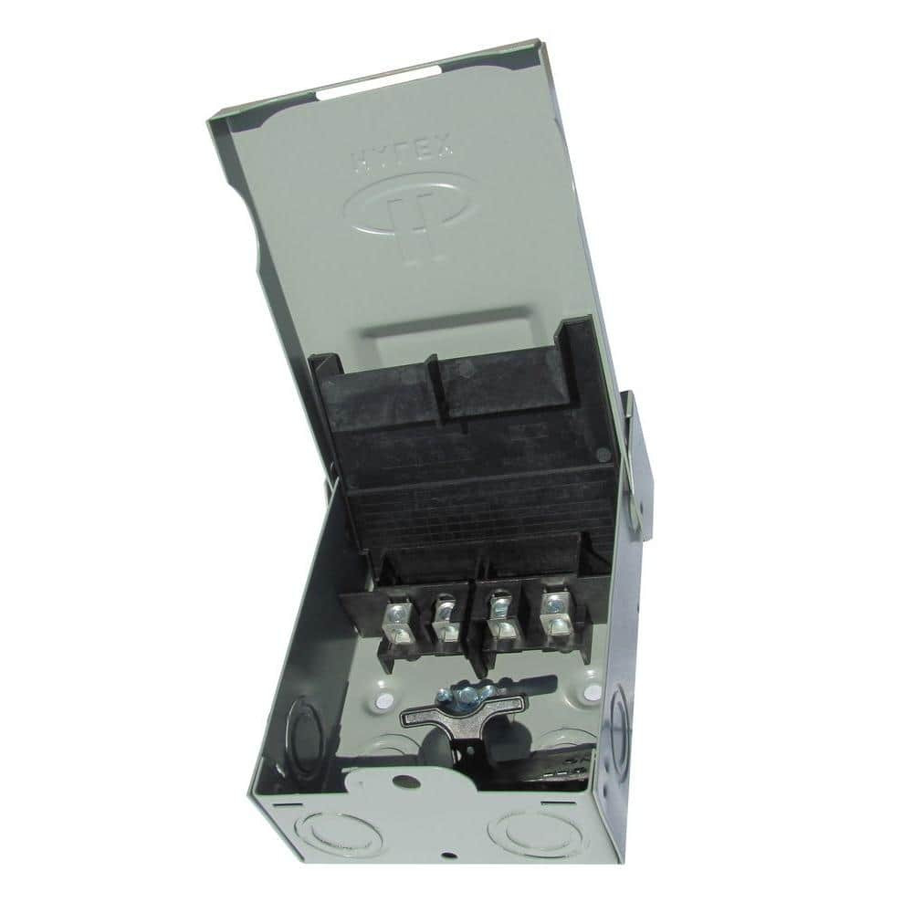 Ac Disconnect Box Electrical 60 Amp 120/240-volt Non-fuse Metallic Padlockable