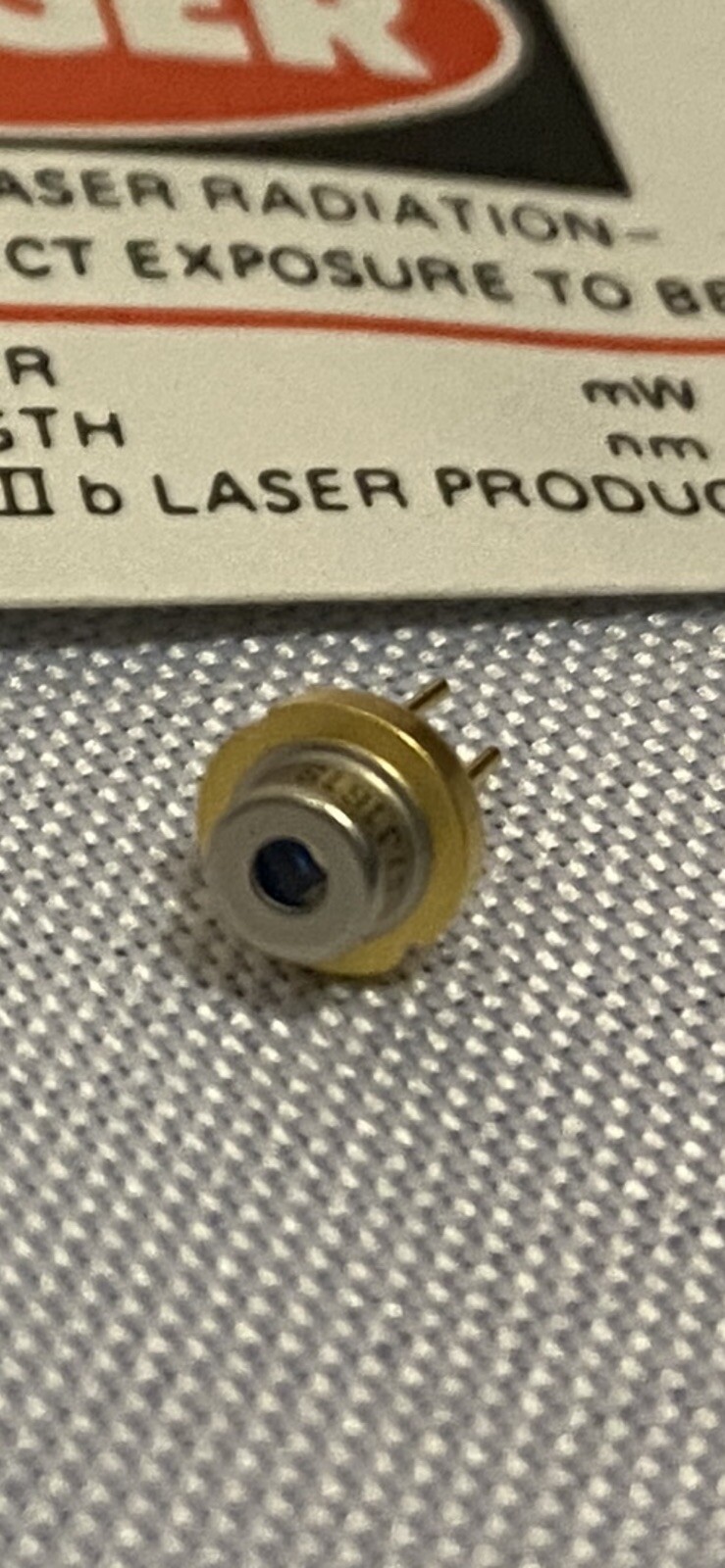 Mitsubishi Laser Diode ML120G6-01, 660nm, Red, 30mW TO-18 LD 5.6mm Qty 10, New