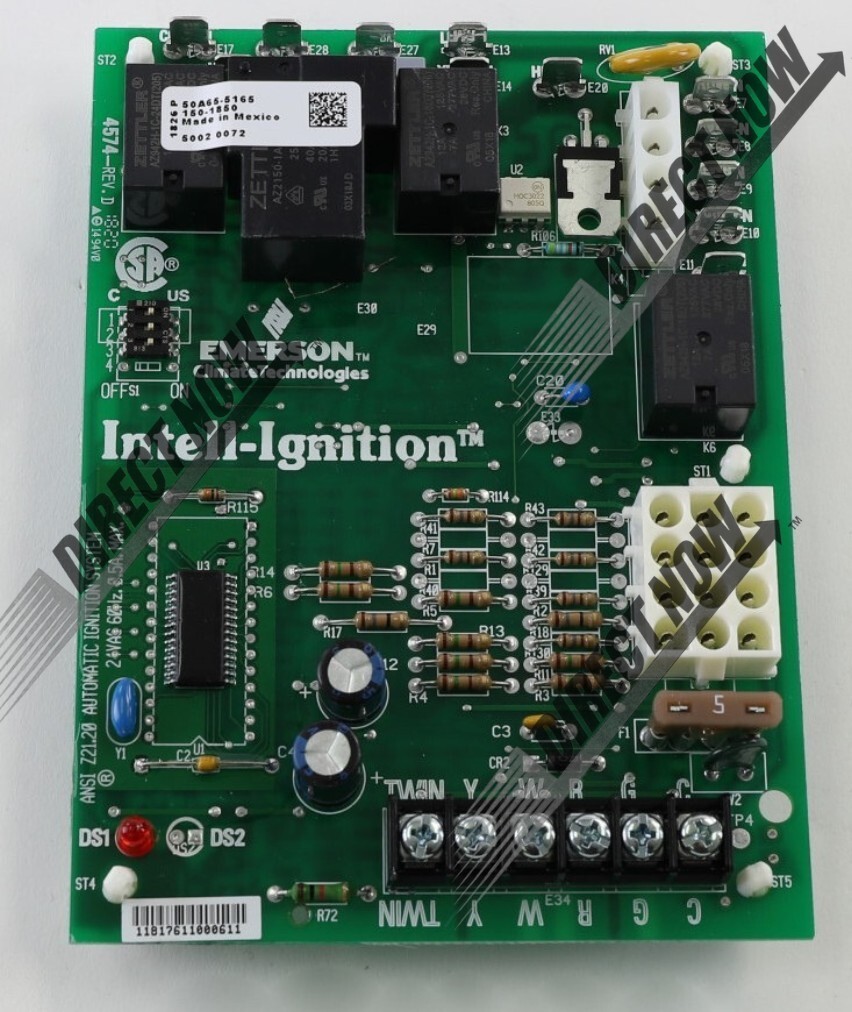 WHITE RODGERS 50A65-5165 Ignition Board Replaces Trane CNT03076, CNT3076, CNT037
