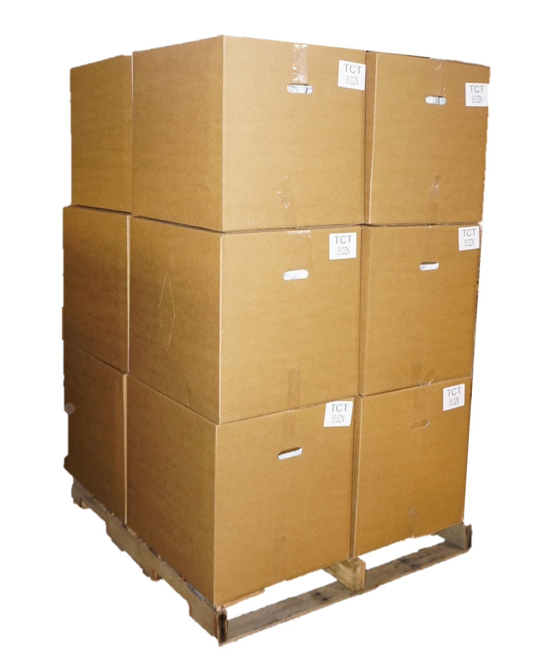 PALLET WHITE T-SHIRT RAGS (50 LB) 12 BOXES – 600 LBs – FREE SHIPPING!