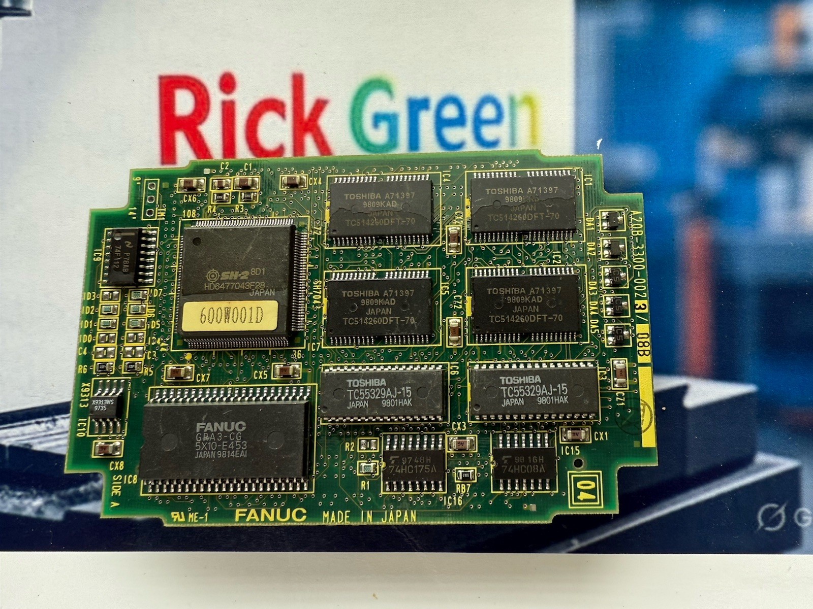 FANUC Display Card A20B-3300-0023 US Seller NDA Available 30 Days Free Return