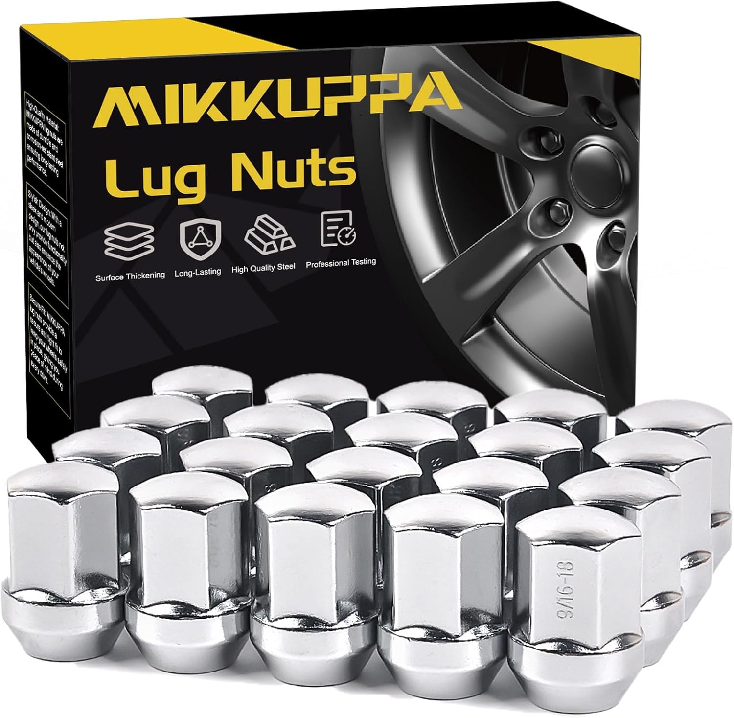 9/16-18 Lug Nuts – Replacement for 2002-2011 Ram 1500, 2004-2009 Durango, 2006-2