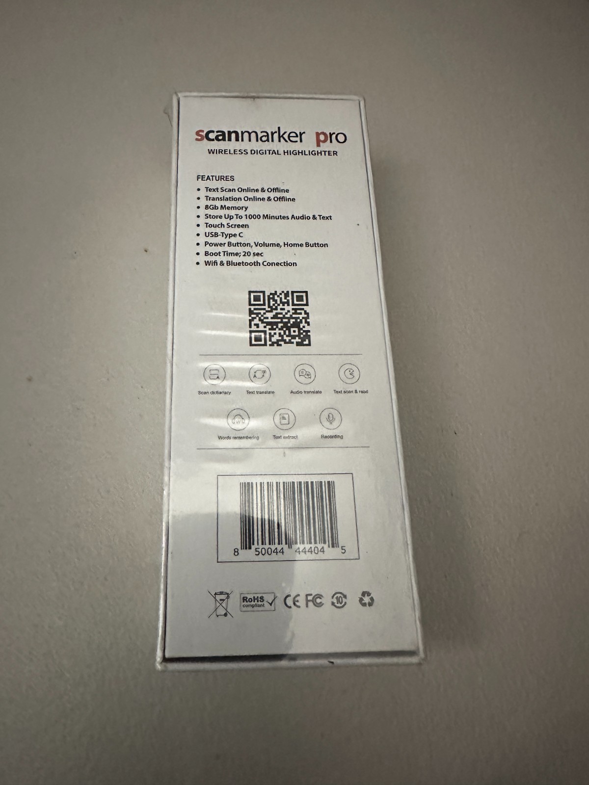 Scanmarker Pro Translation Pen Reading Pen for Dyslexia Reading Support – SEALED