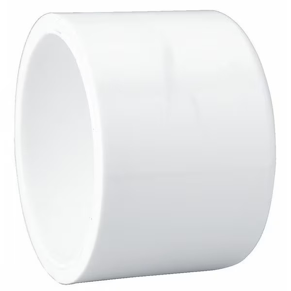 Manufacturer Varies PVC Cap, Socket, 5 in Pipe Size 447050 Manufacturer Varies