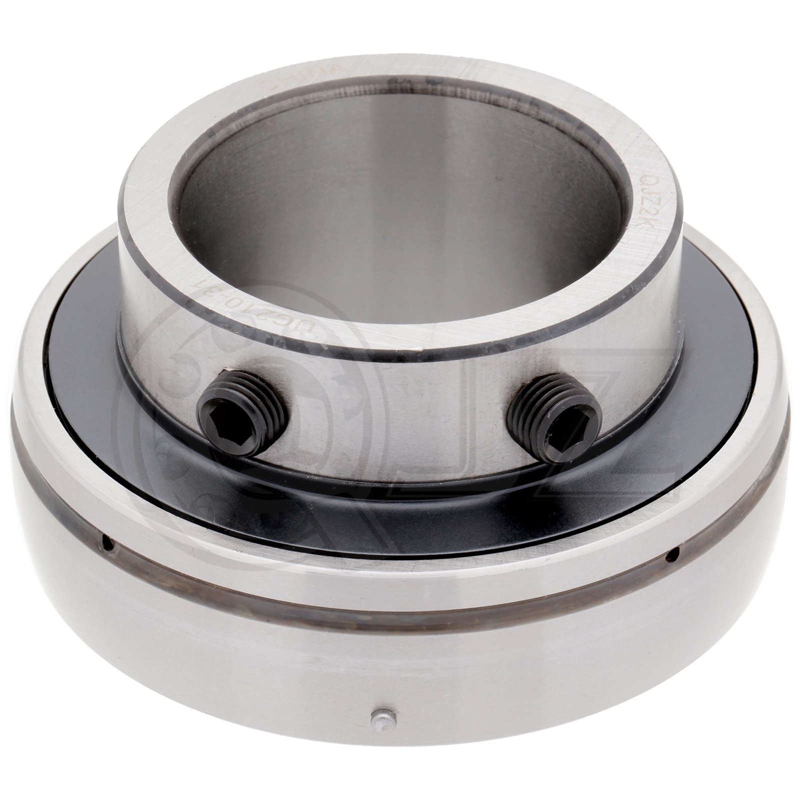 [Qty.2] UC210-31 Insert Bearing w/ Set-Screw Locking [1-15/16” Bore x 3.543″ OD]