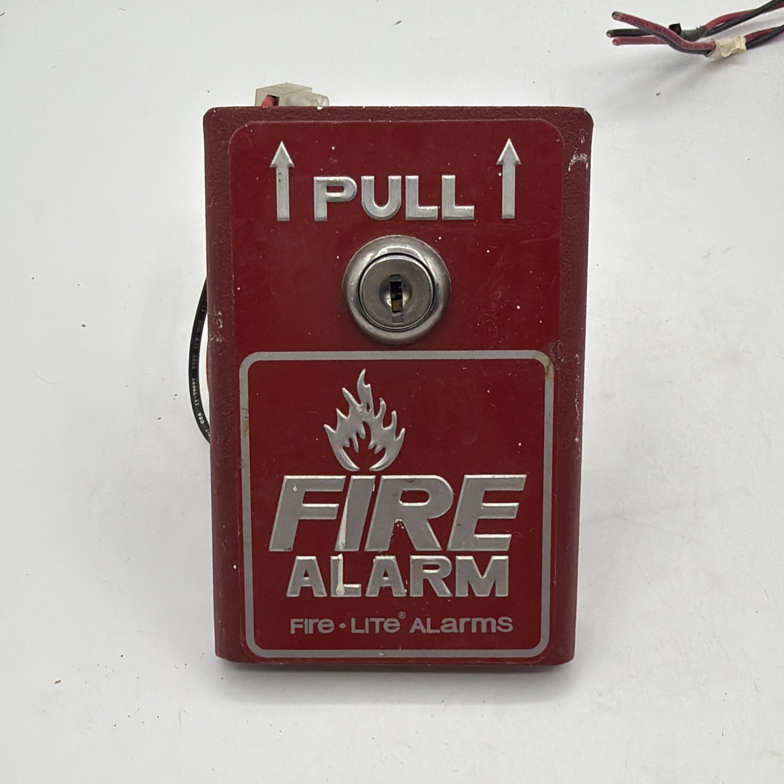 Fire-Lite BG-8 Fire Alarm Pull Station USED