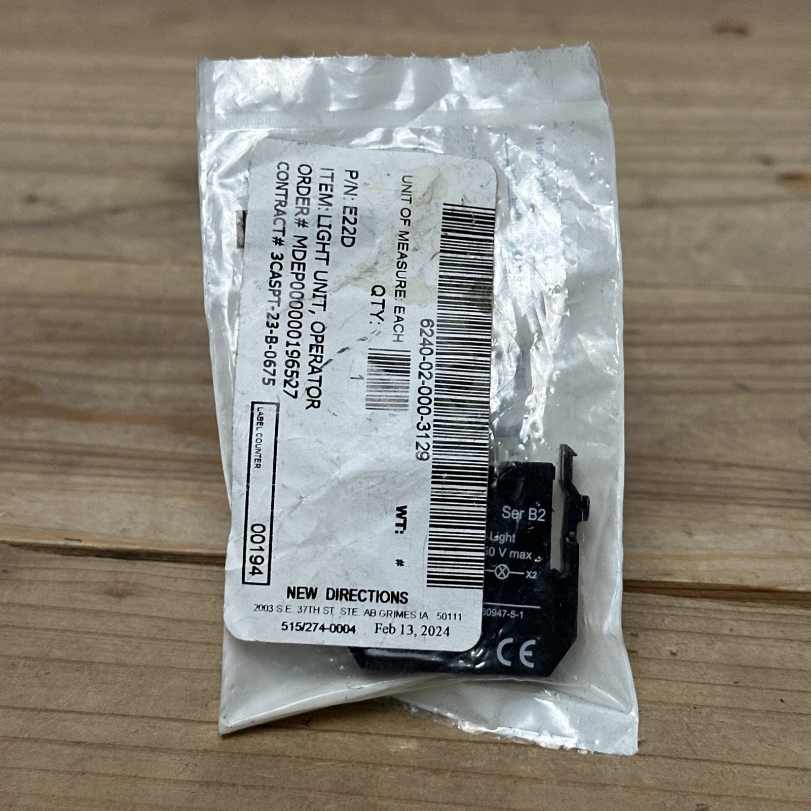 EATON CORPORATION E22D / E22D (NEW IN BAG)