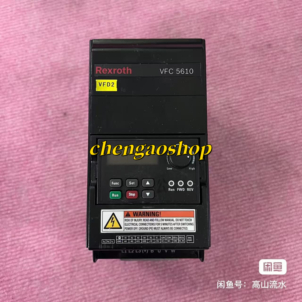 1PC USED VFC5610-2K20-3P4-MNA-7P -NNNNN-NNNN frequency converter #L9812Y LZ