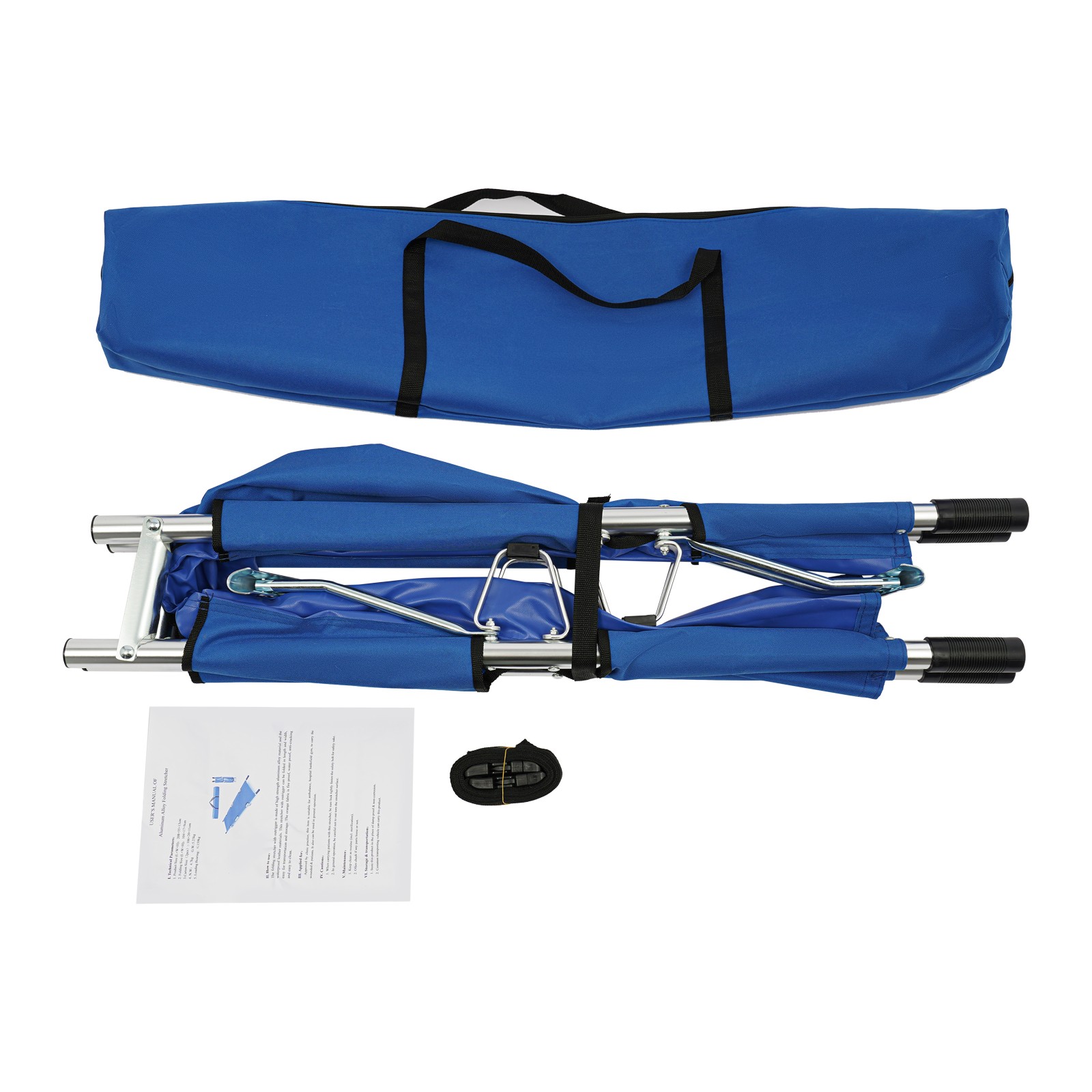 Folding Stretcher For Medical Emergency Portable Emergency Medical Stretcher