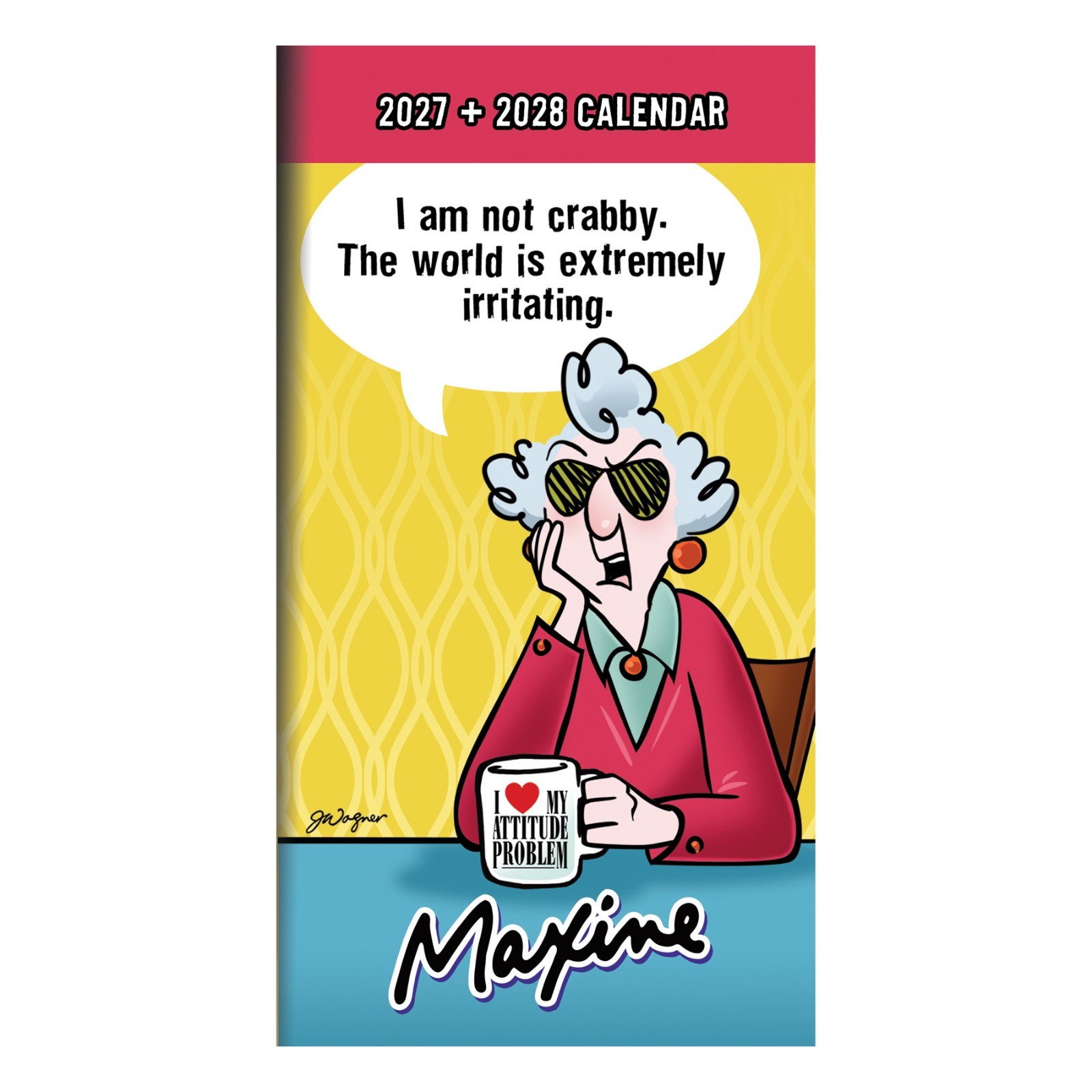2027-2028 Maxine Small Monthly Pocket Planner