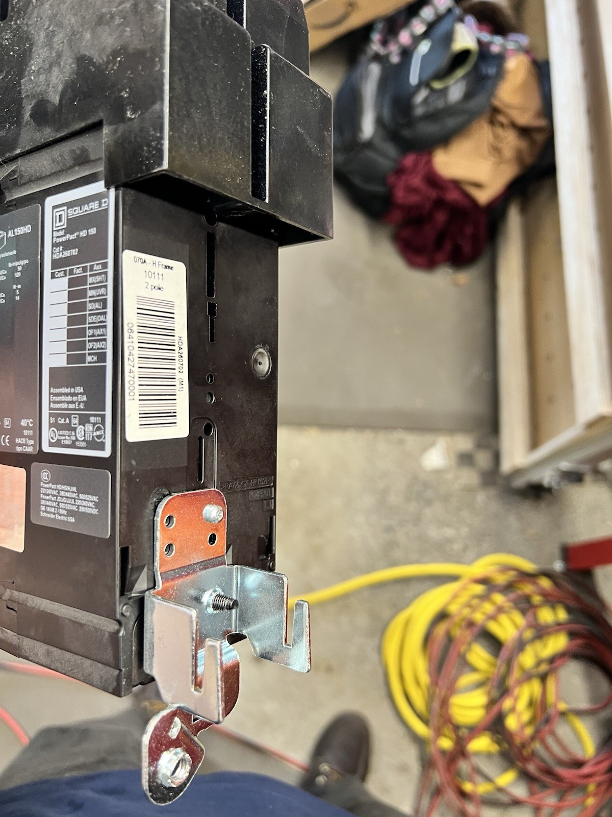 Square D HDA260702 70A 600V Circuit Breaker