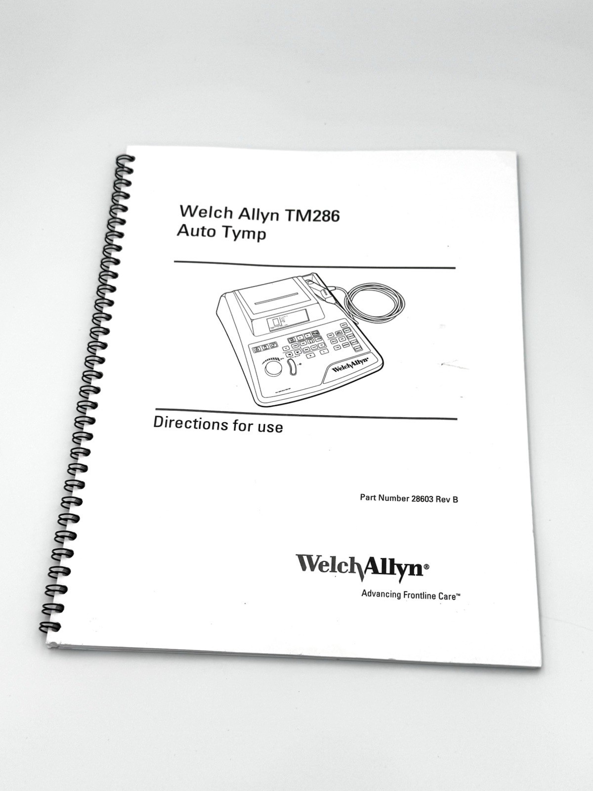 Welch Allyn TM 286 AutoTymp System -30 DAY WARRANTY