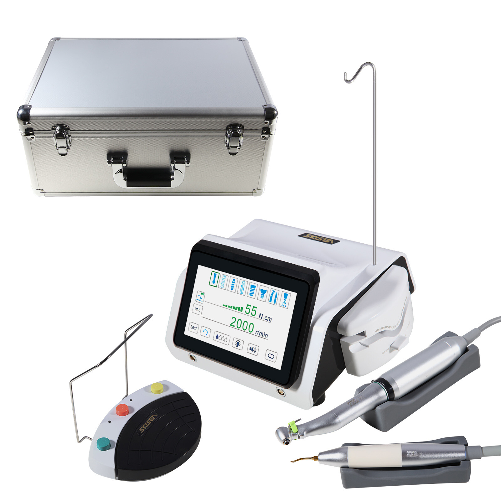 Woodpecker Style Dental Ultrasonic Surgery Piezo Bone + Brushless Implant Motor
