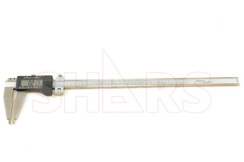 18″ 450mm INCH METRIC STAINLESS DIGITAL CALIPER .0005″ NEW R]