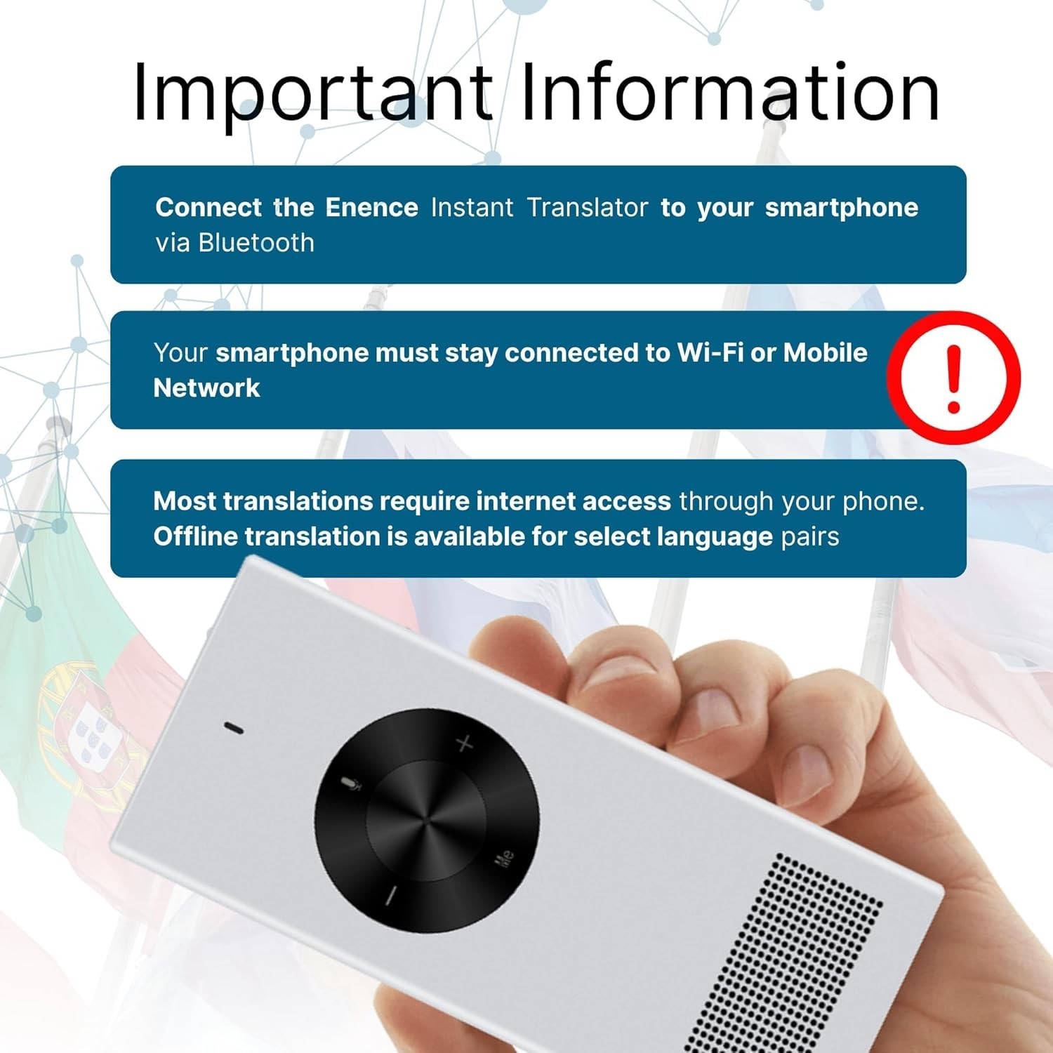 PRO Language Translator Device for Instant Voice 150+ Languages Real Time US