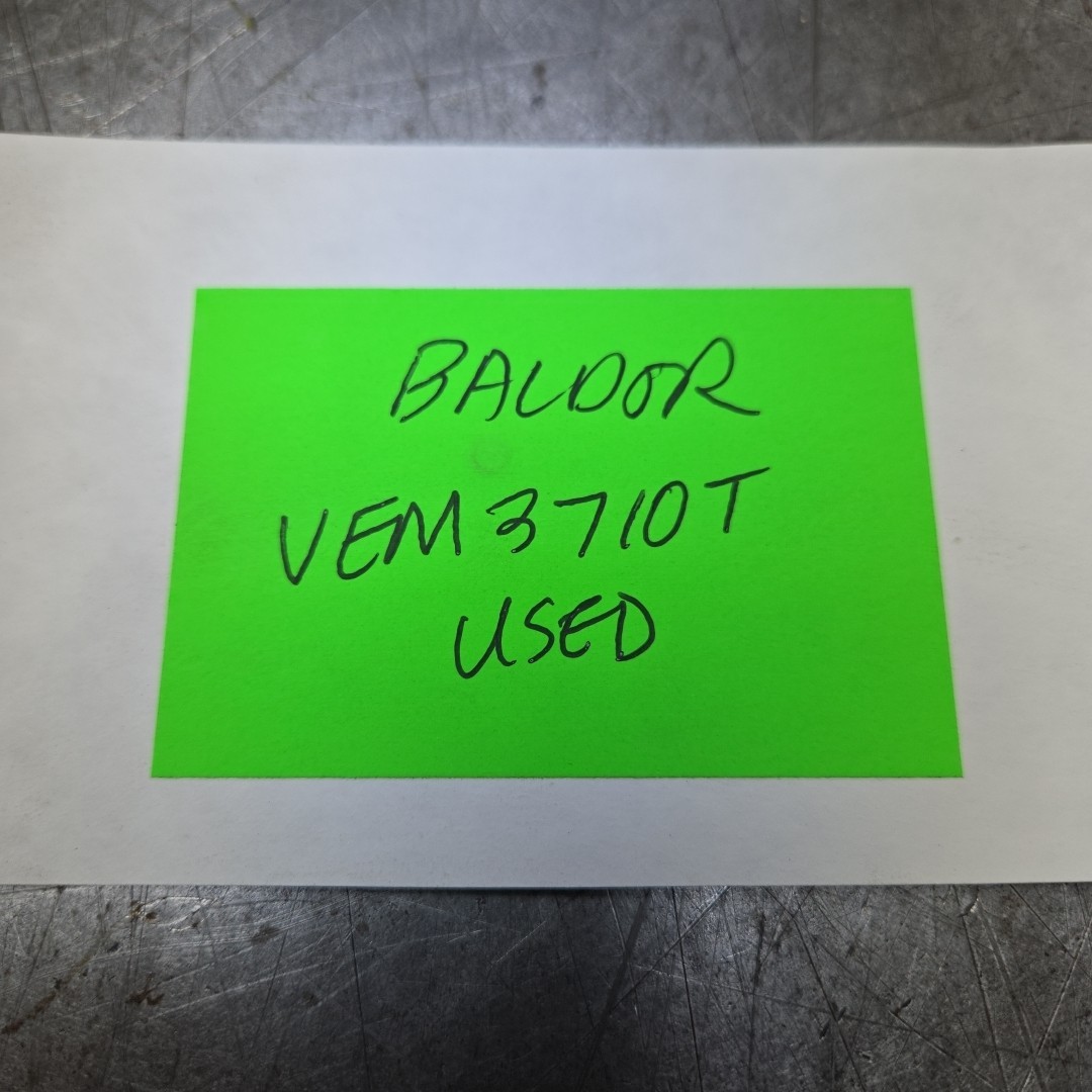 Baldor VEM3710T 7.5 Hp Electric Motor 230/460 1770Rpm 213Tc Frame Tefc 3Ph