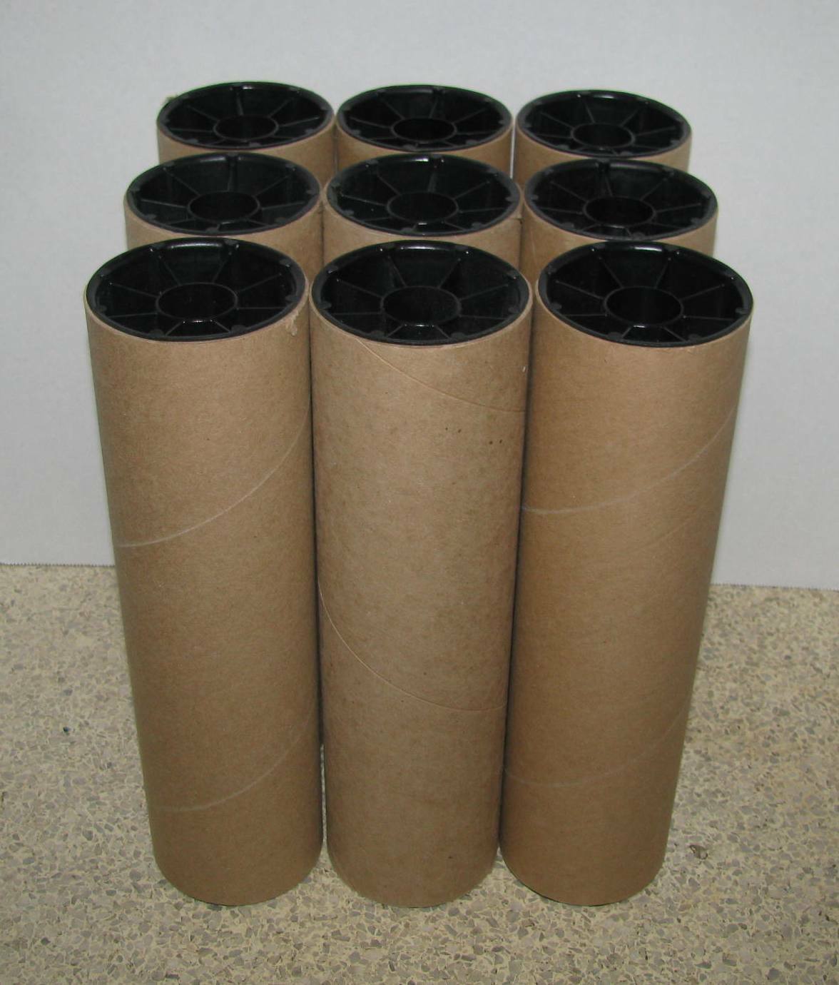 (9) 3″ x 12″ Heavy Duty Cardboard Shipping Tubes Mailing Storage Multi-Purpose