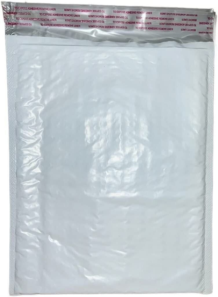 50 #1 7.25×12 Poly Bubble Padded Envelopes Mailers Shipping Case 7.25″x12″