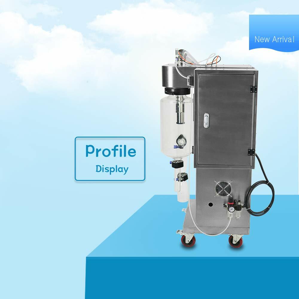 Lab 2L Spray Dryer High Speed Centrifugal Drying Heat Sensitive Materials 220V