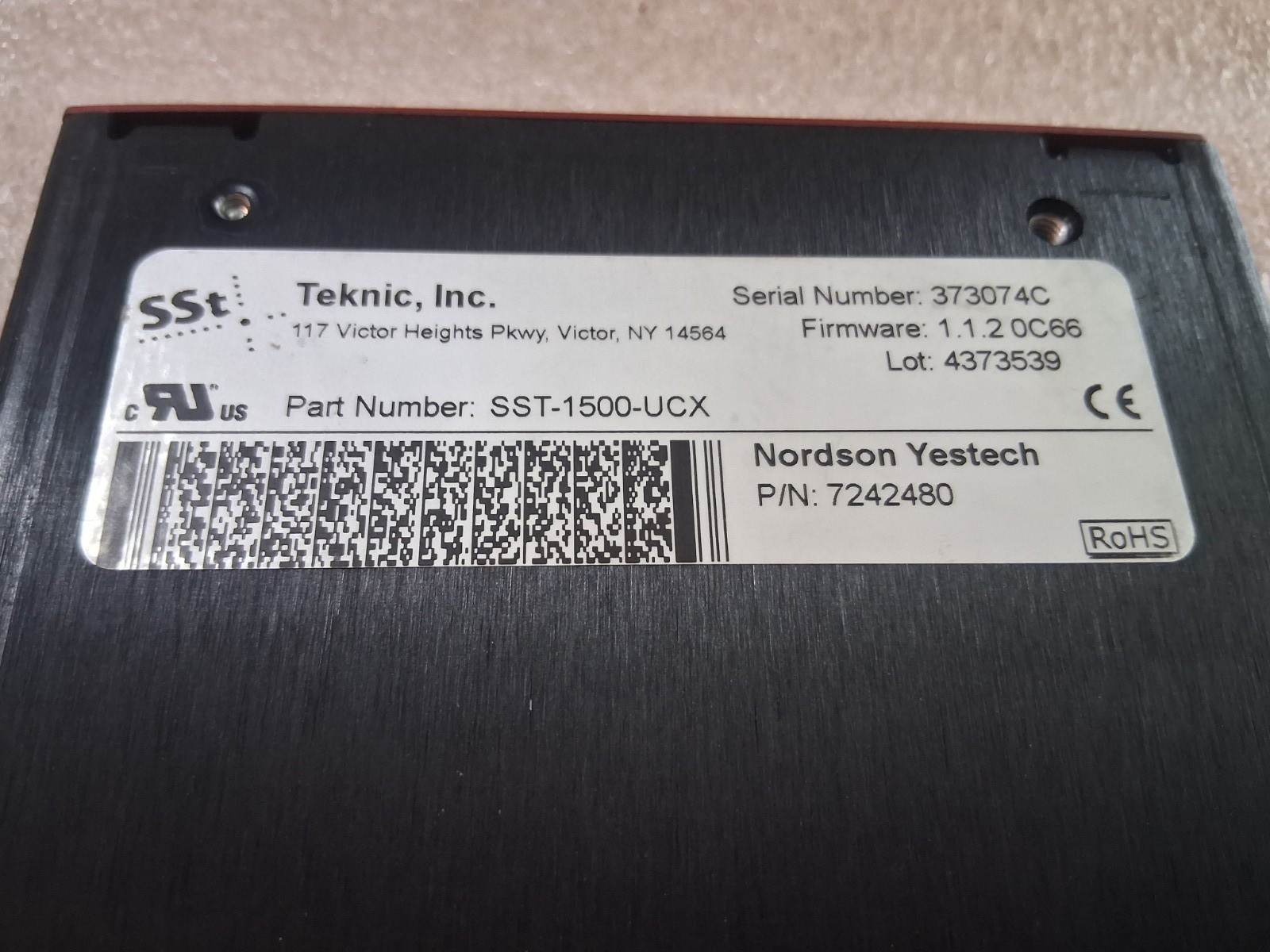 TEKNIC SST-1500-UCX Servo Drive