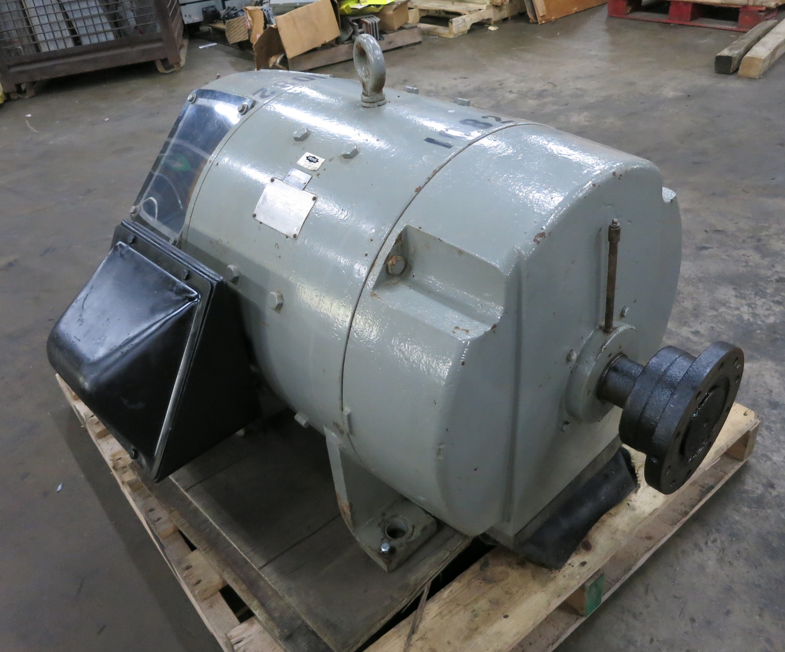 GE 150 HP DC Motor 500V 1750/2000 RPM 240A SV-SP KinaMatic 5CD505E360 500 VDC