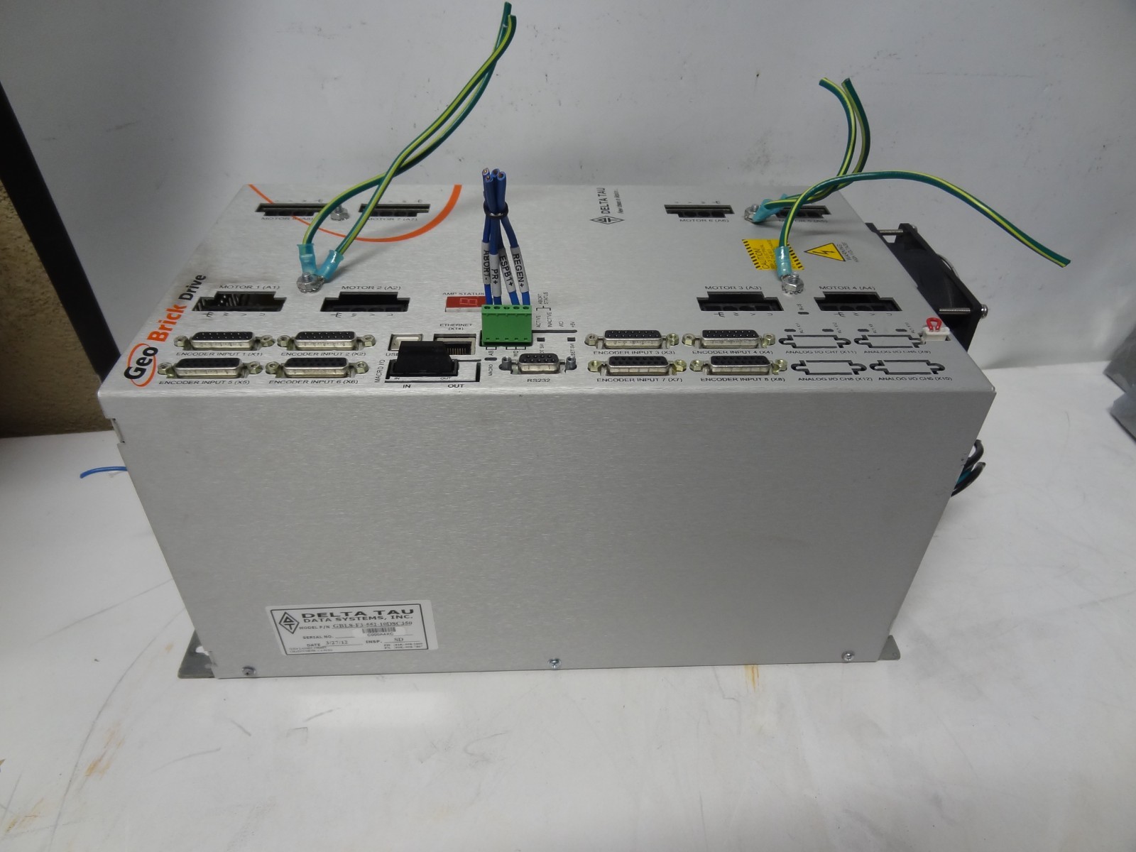 Delta Tau Geo Brick Drive GBL8-F3-552-10D8C350 #L241