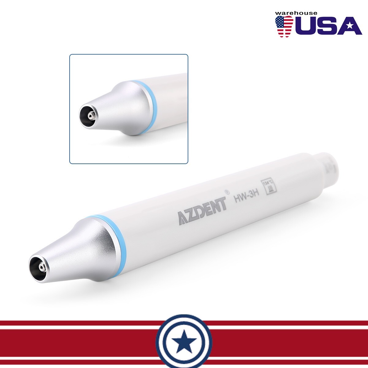 Dental Ultrasonic LED Piezo Scaler Handpiece HW-3H fit for WOODPECKER/EMS/VRN