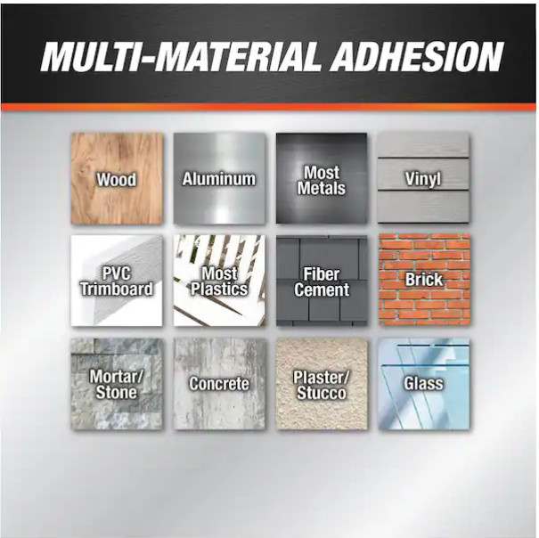 DYNAFLEX Ultra 10.1 oz. White Advanced Exterior Window, Door, and Siding Sealant