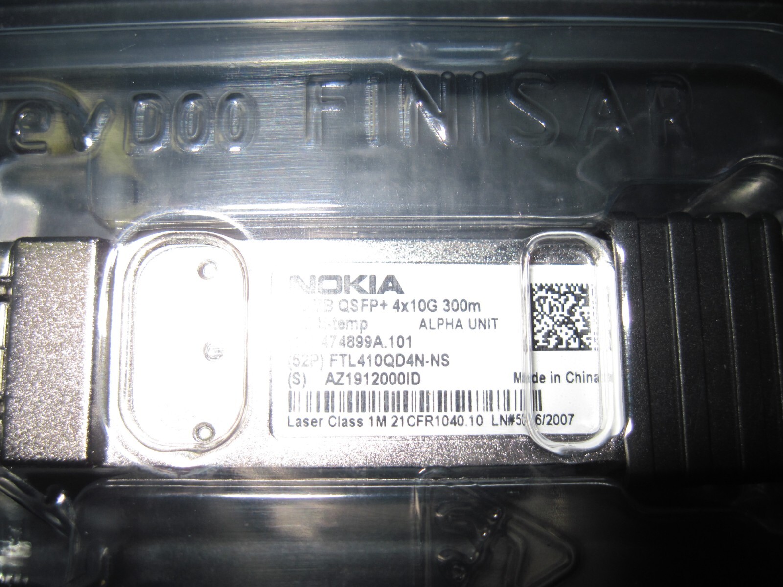 NOKIA AOMB QSFP+ 4X10G 300M