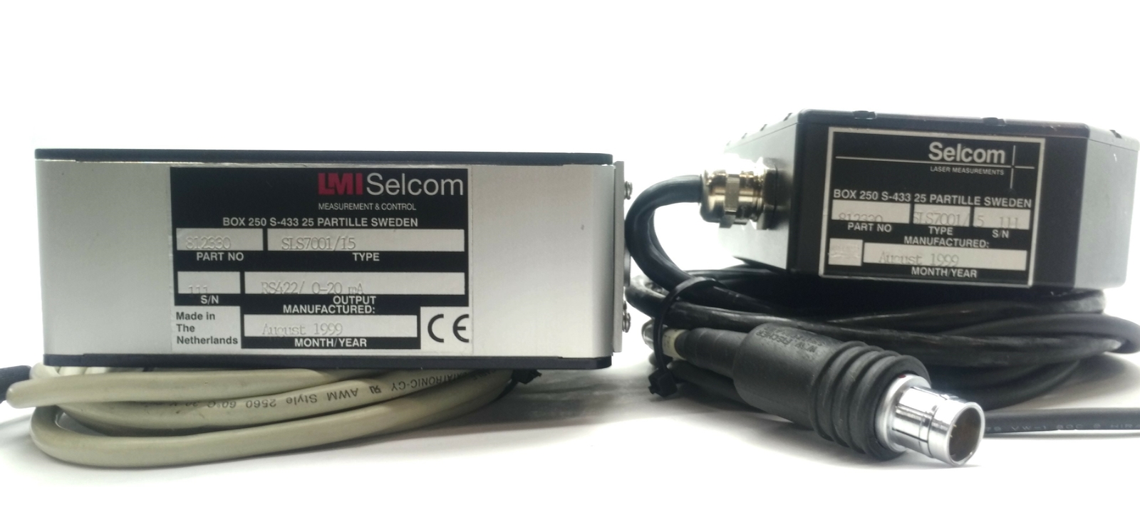 LMI SLS7000 Laser Triangulation Sensor/Controller 675nm 1mW, Range: 14-15mm