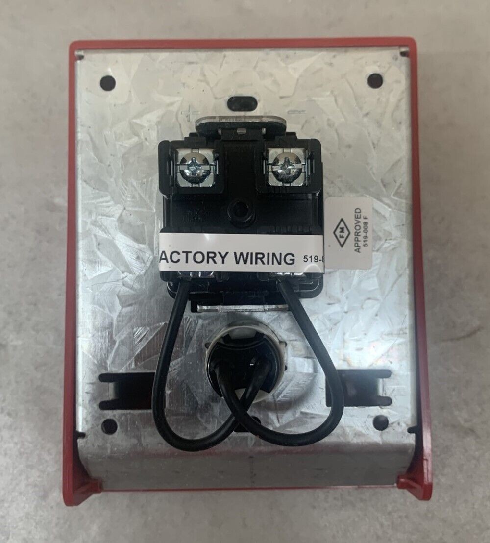 Simplex 4099-9015 Adressable Manual Pull Fire Alarm Station w/ LED *NO KEY*