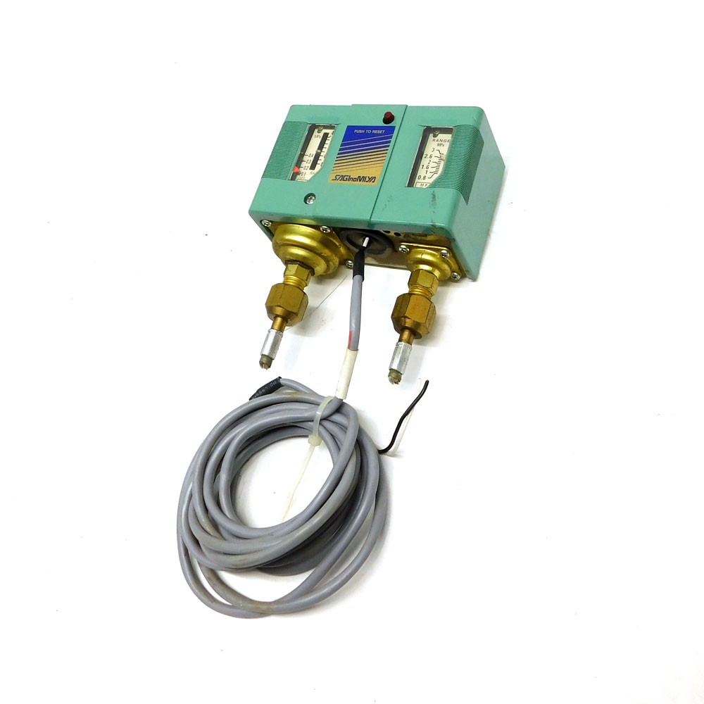 SAGInoMIYA DNS-D606M Pressure Switch LP -0.06 to 0.6 mpa / hp 0.8 to 3 mpa