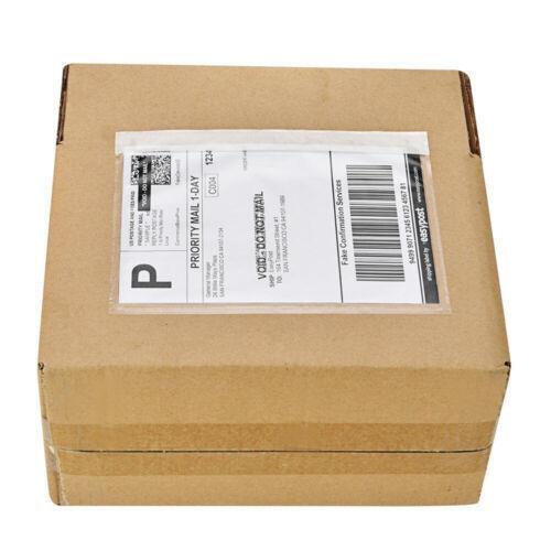 100-4000 Clear Adhesive Packing List Shipping Label Envelopes Pouches 7.5 X 5.5