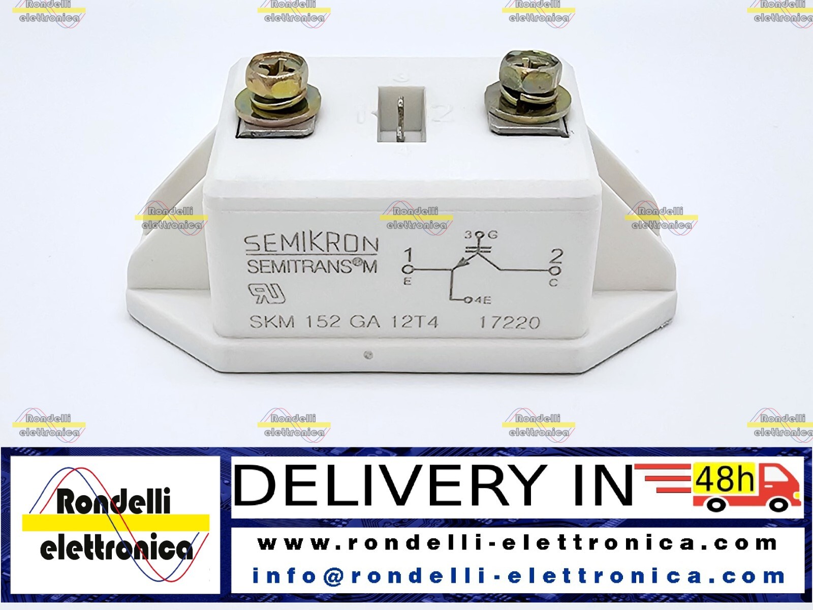 SKM 152 GA 12T4 SKM152GA12T4 (DHL EXPRESS 1-3 DAY DELIVERY in USA)