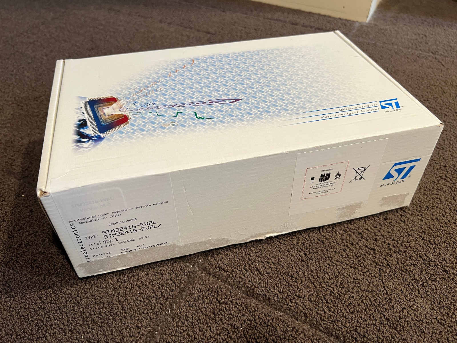 STMicroelectronics STM3241G-EVAL Complete Kit STM32F417 ARM Cortex-M4 Eval Board