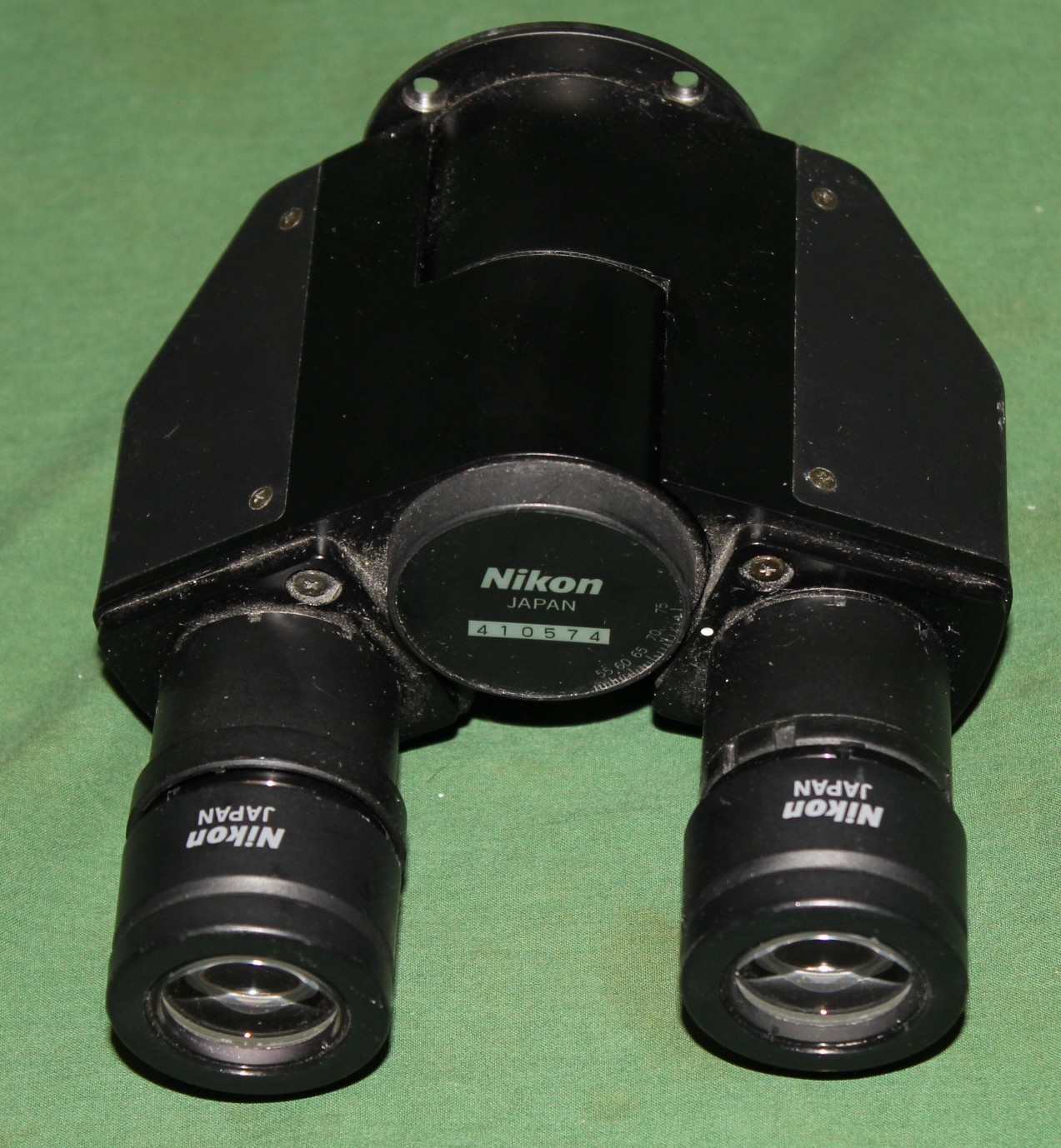 Head and CFWN 10x/20Eye Pieces from Nikon Diaphot 200 Microscope