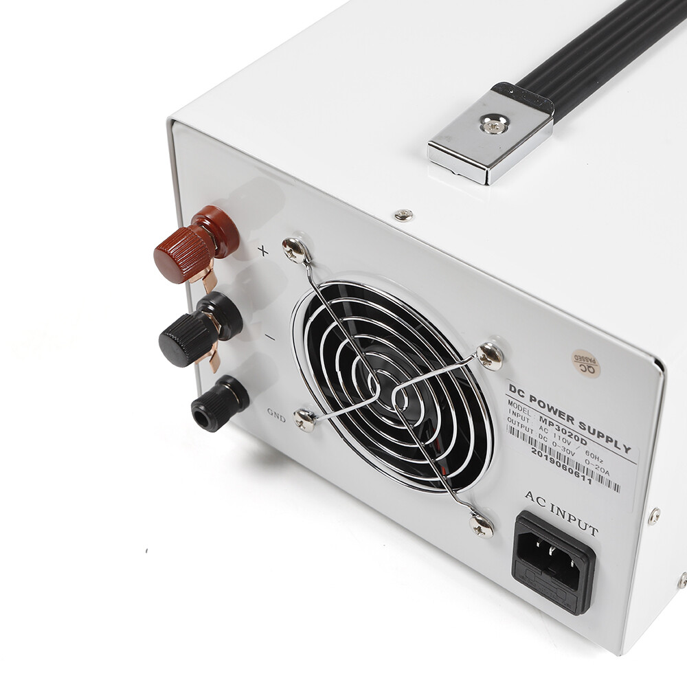 MP3020D DC Power Supply 0-32V 0-20A Adjustable with Precision Display