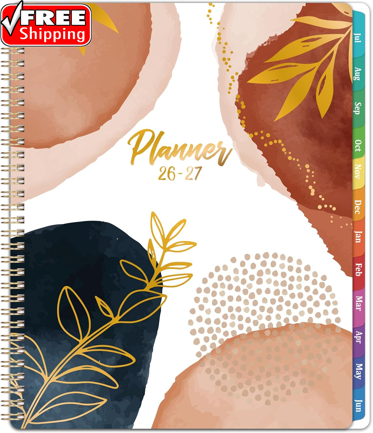 2026-2027 Weekly and Monthly Planner/Calendar – Academic Planner 2026-2027, JUL