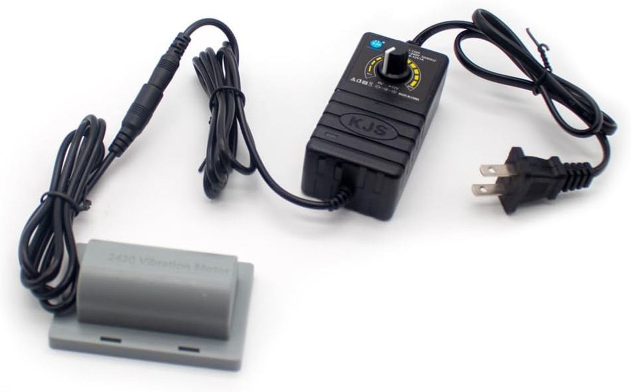 2430 DC 12V Vibration Motor, Massage Belt Pillow IPX5 Waterproof Vibration Motor