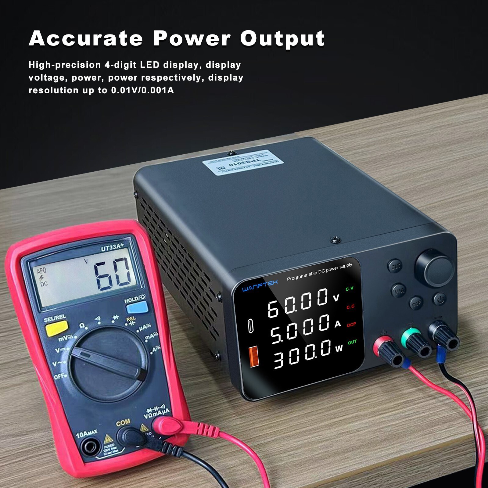 DC Adjustable 0-30V 60V 120V 160V 0-2A 3A 5A 10A Lab Variable Power Supply Bench