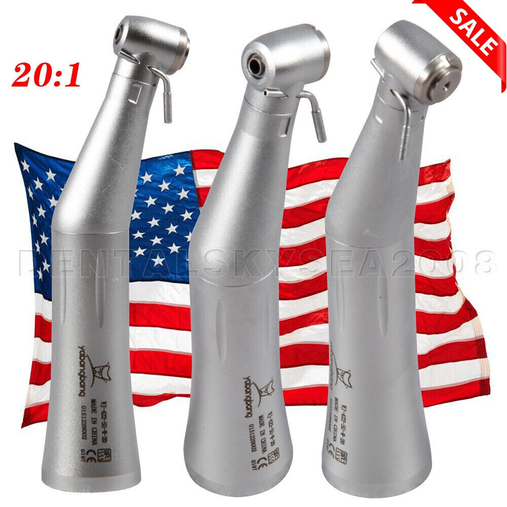 NSK Type SG20 Dental 20:1 Reduction Implant Contra Angle Surgical Handpiece Push