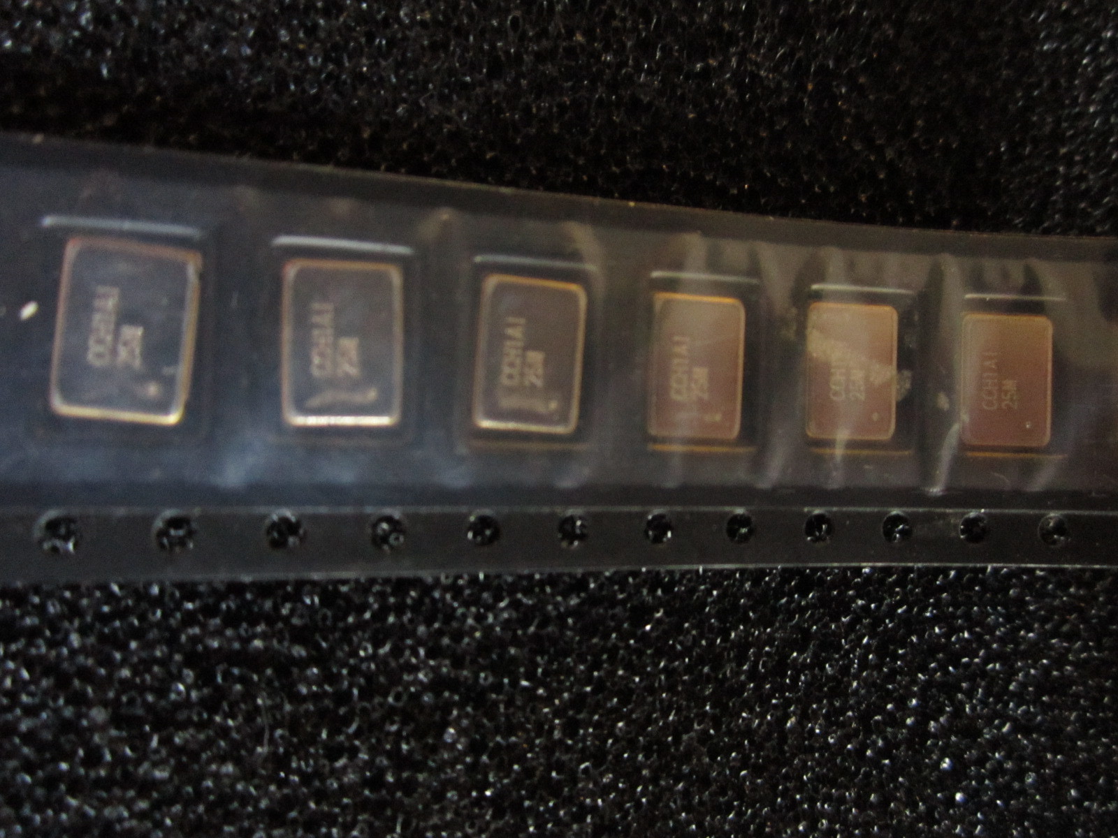 25MHz, 25.000MHz, 3.3V, HCMOS 5×7mm SMD Crystek Crystal Oscillator NOS 10pcs USA