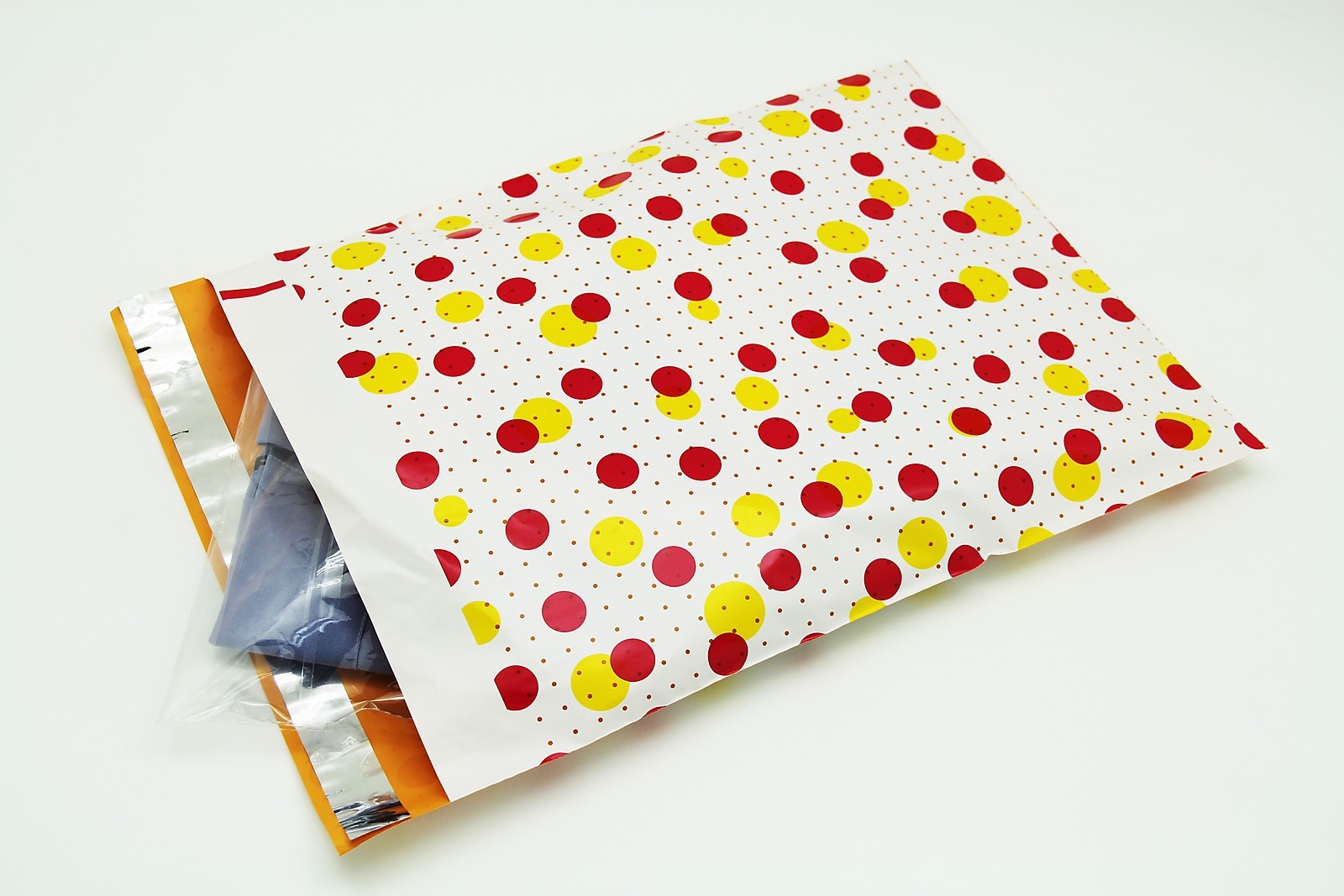 100 10×13 Dots Designer Poly Mailers Envelopes Boutique Custom Bags