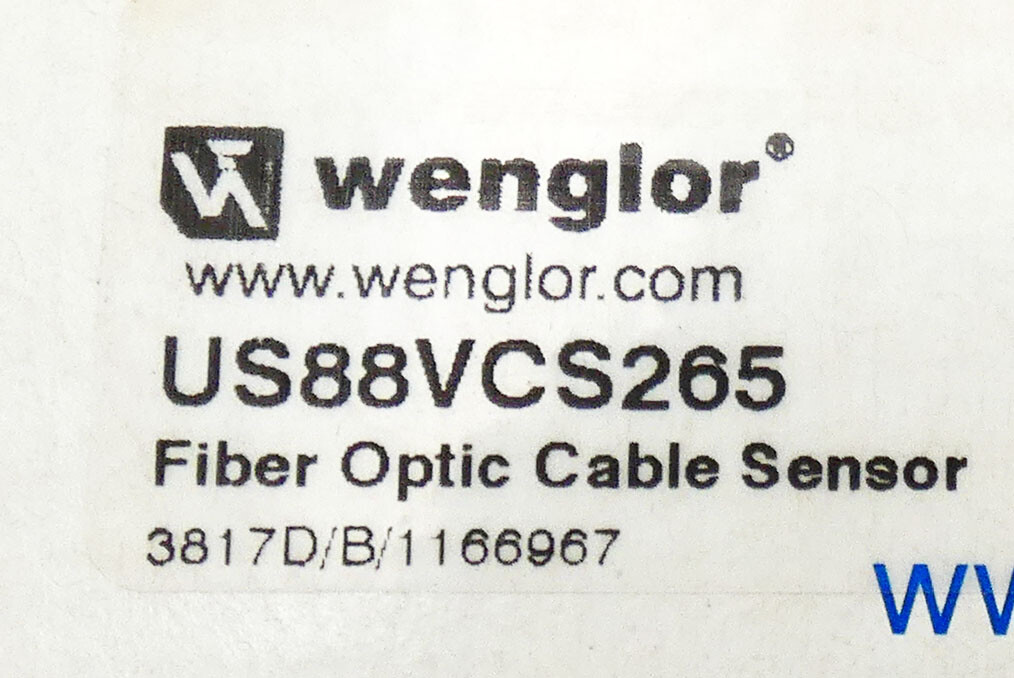Wenglor US88VCS265 Fiber Optic Amplifier -Unused/Original Box-